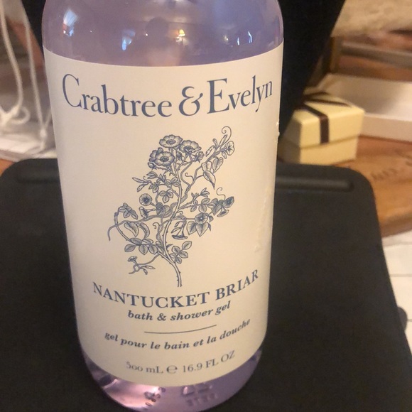 🏝️Crabtree & Evelyn Nantucket Briar Bath & Shower Gel NEW Retail $50 LAST ONE - Picture 4 of 4